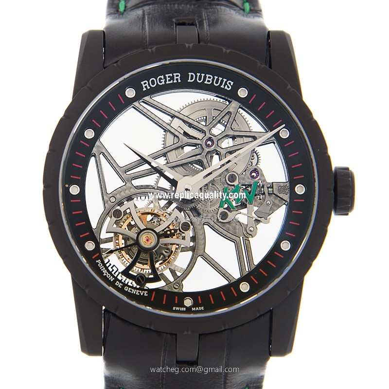 Roger Dubuis EXCALIBUR DBEX0581 Automatic Stainless Steel Transparent Skull