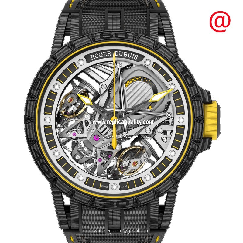Roger Dubuis EXCALIBUR SPIDER RDDBEX0613 Manual Wind Carbon Fiber Black