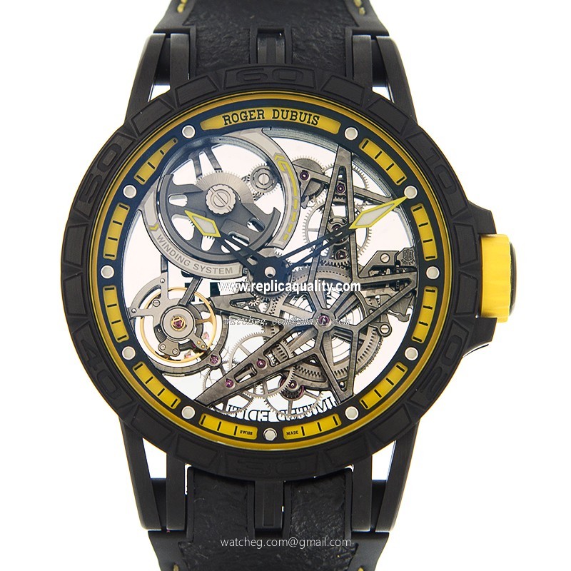 Roger Dubuis EXCALIBUR RDDBEX0616 Automatic Titanium Transparent Skull