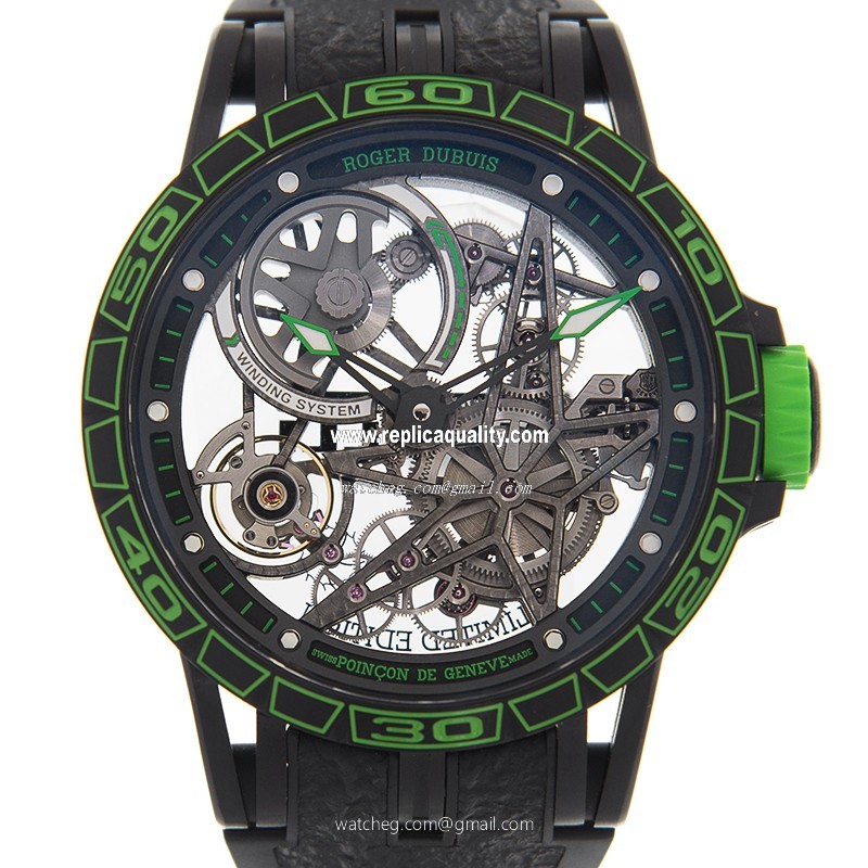 Roger Dubuis EXCALIBUR RDDBEX0706 Automatic Titanium Transparent Skull