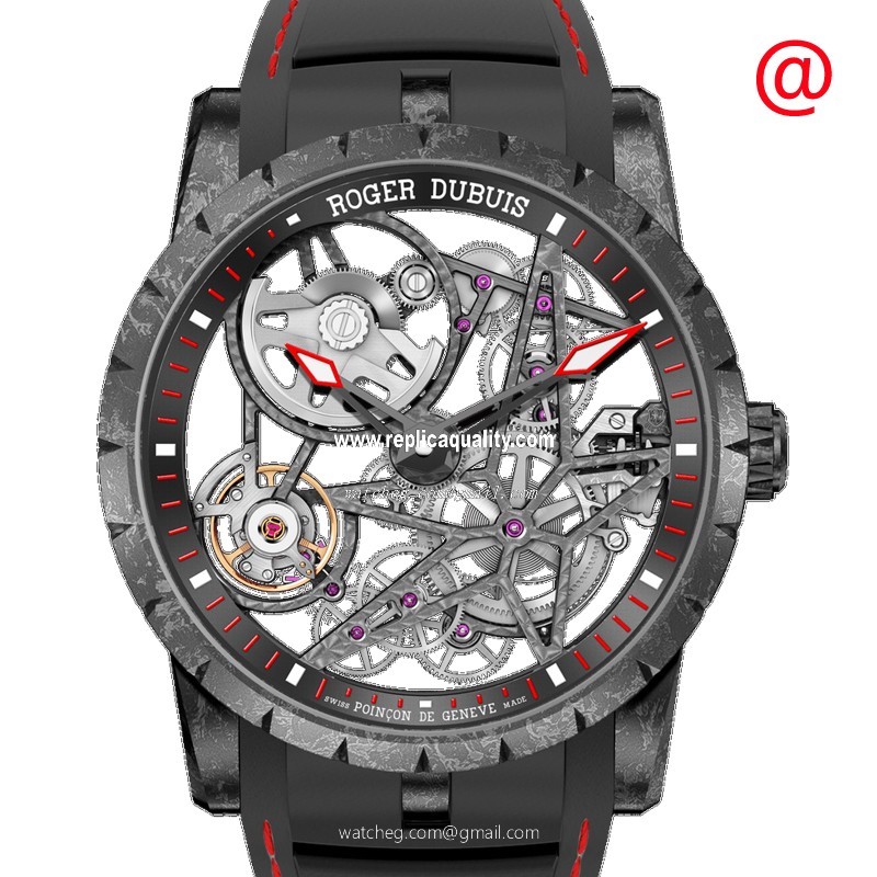 Roger Dubuis EXCALIBUR RDDBEX0777 Automatic Carbon Fiber Transparent