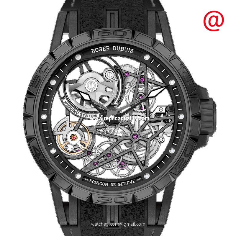 Roger Dubuis EXCALIBUR SPIDER RDDBEX0826 Automatic Titanium Transparent