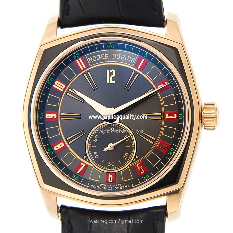 Roger Dubuis La Monegasque RDDBMG0026 Automatic 18kt Rose Gold Gray