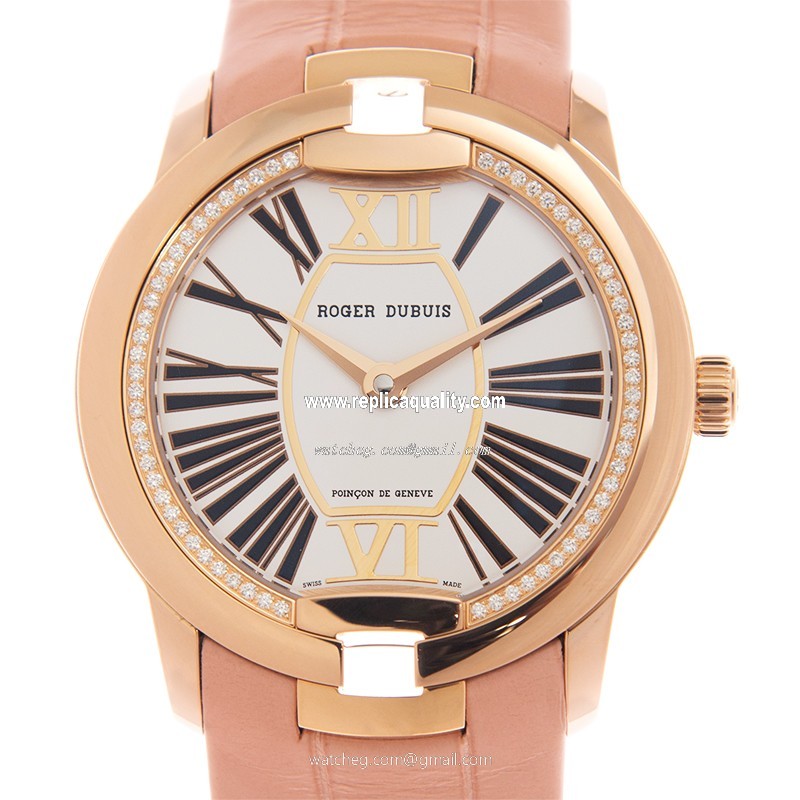 Roger Dubuis VELVET RDDBVE0033 Automatic 18kt Rose Gold White