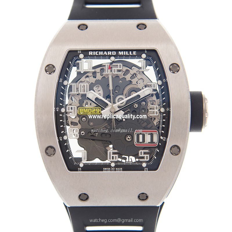 Richard Mille MAN SERIES RM029-TI Automatic Titanium Black
