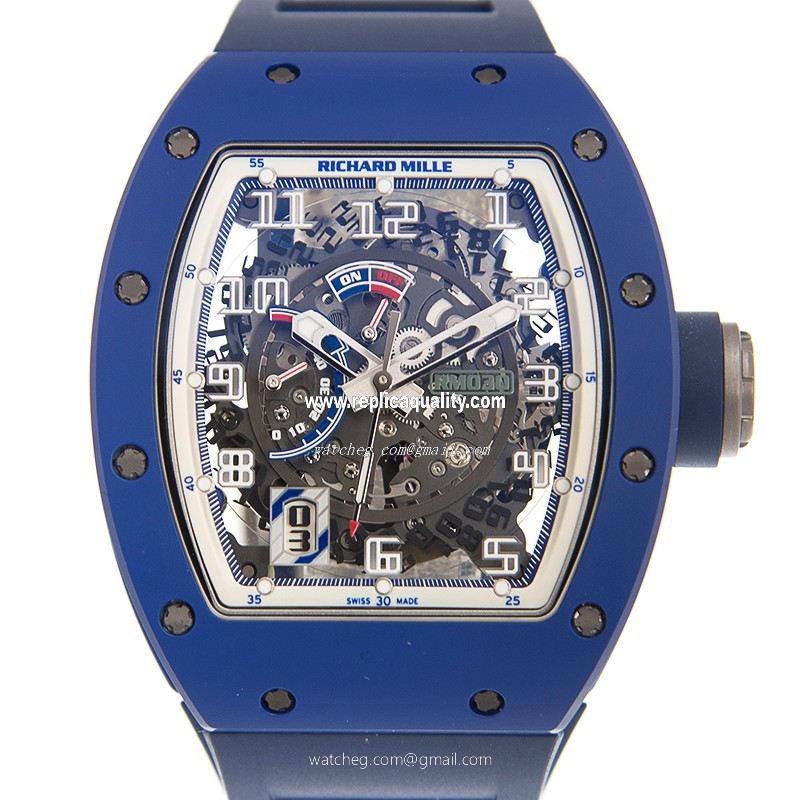 Richard Mille GRAND COMPLICATIONS RM030 FQ-TZP-B Automatic Steel Transparent Skull