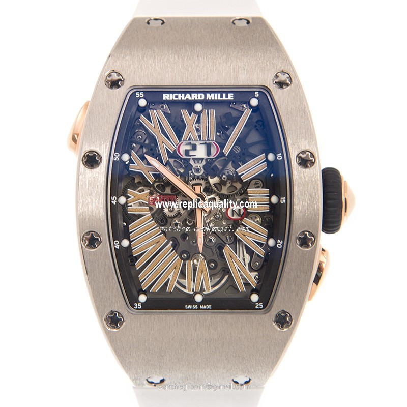 Richard Mille LADY SERIES RM037 AO WG Automatic Stainless Steel Silver