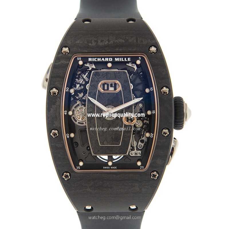 Richard Mille MAN SERIES RM037TI-CA Automatic Ceramic Transparent