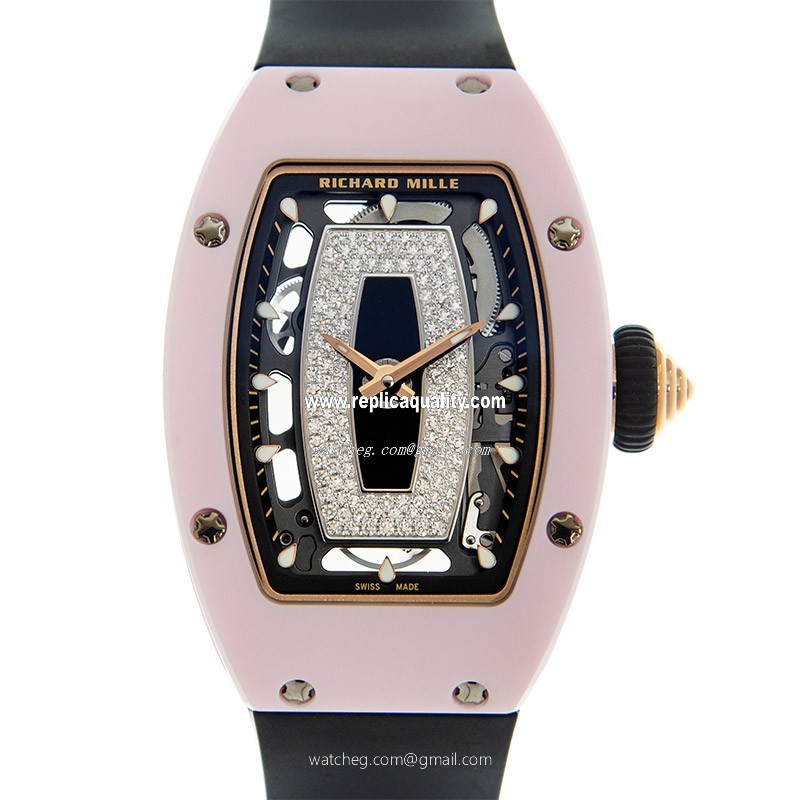 Richard Mille LADY SERIES RM07-01 WG-TZP-P-BK Automatic Ceramic Black