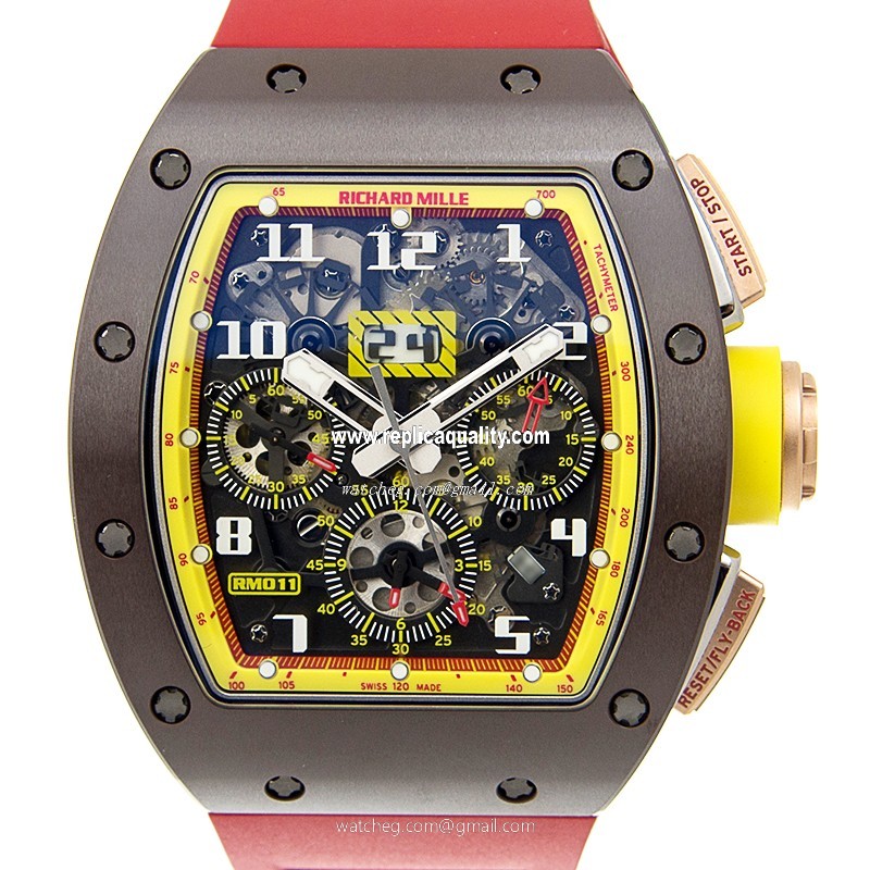 Richard Mille RM11-BADMINTON Automatic Titanium Silver