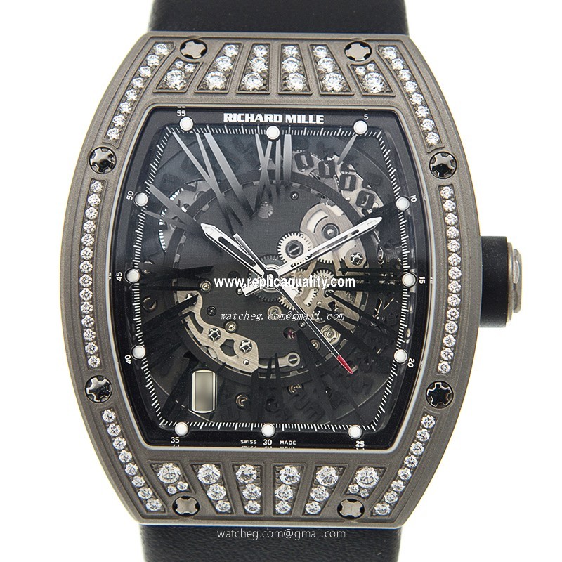 Richard Mille  RM23-TI-MED Automatic Titanium & Diamond Silver