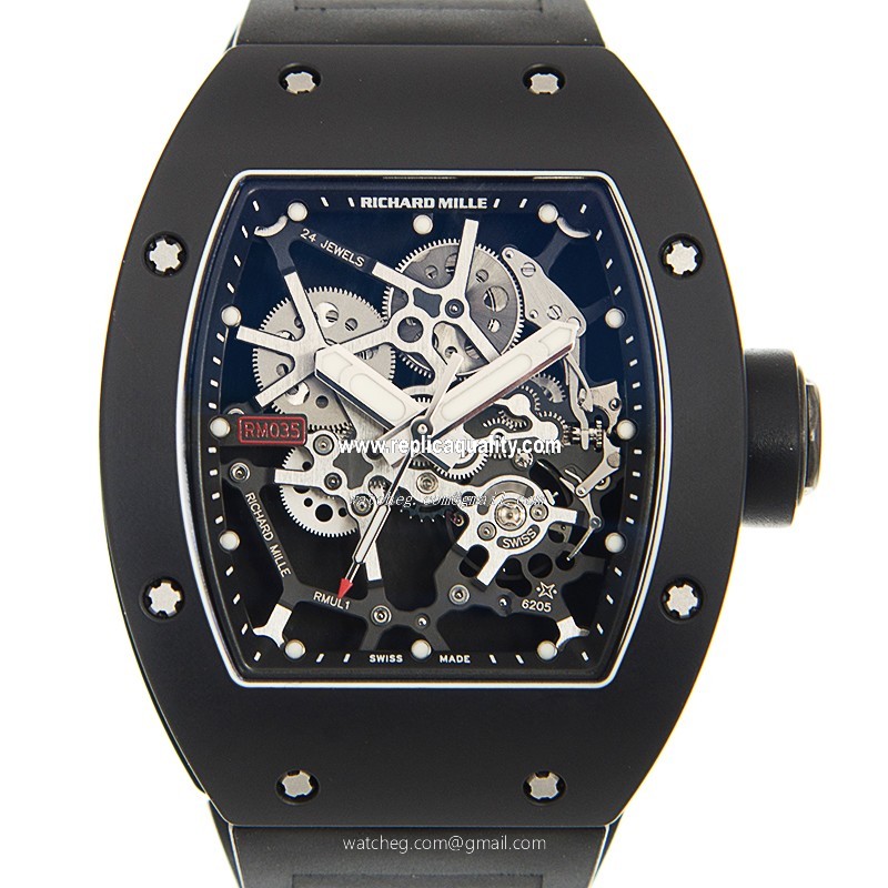 Richard Mille RM35 AN AL-CA Automatic Titanium Black