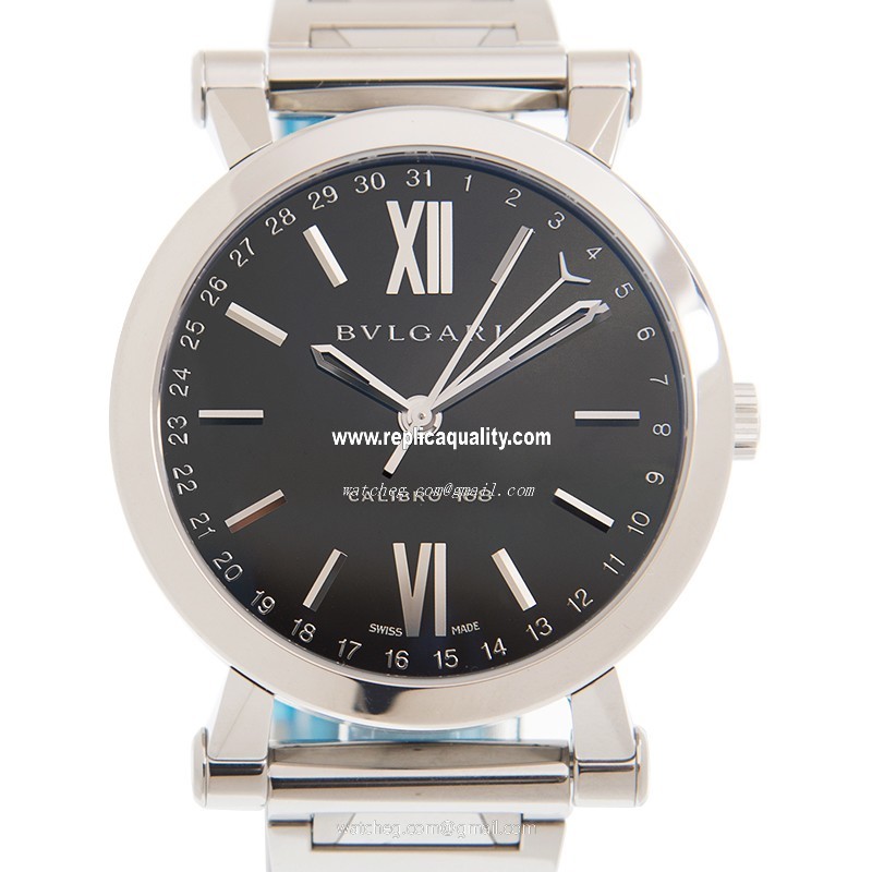 Bulgari SOTIRIO SB43BSSD Automatic Stainless Steel Black