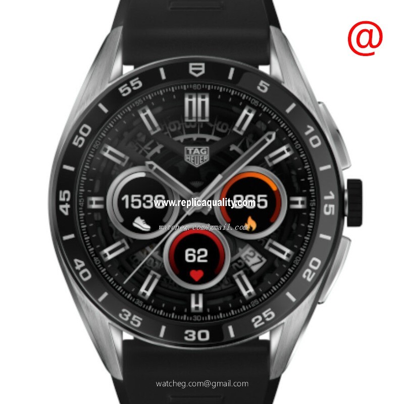 Tag Heuer SMART WACHES SBR8A10.BT6259 INTELLIGENT Stainless Steel Black