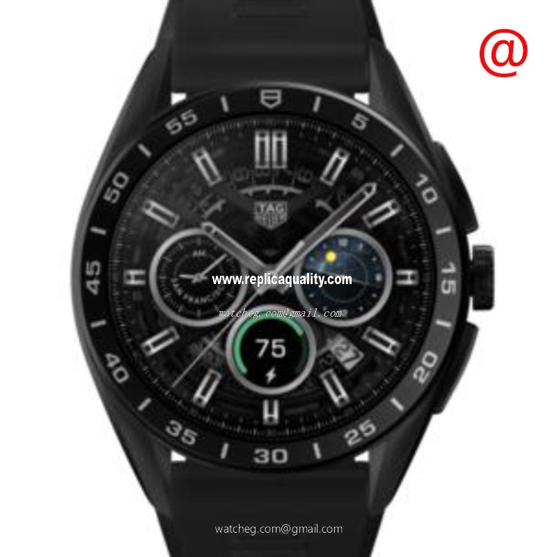 Tag Heuer SMART WACHES SBR8A80.BT6261 INTELLIGENT Titanium & Ceramic Black