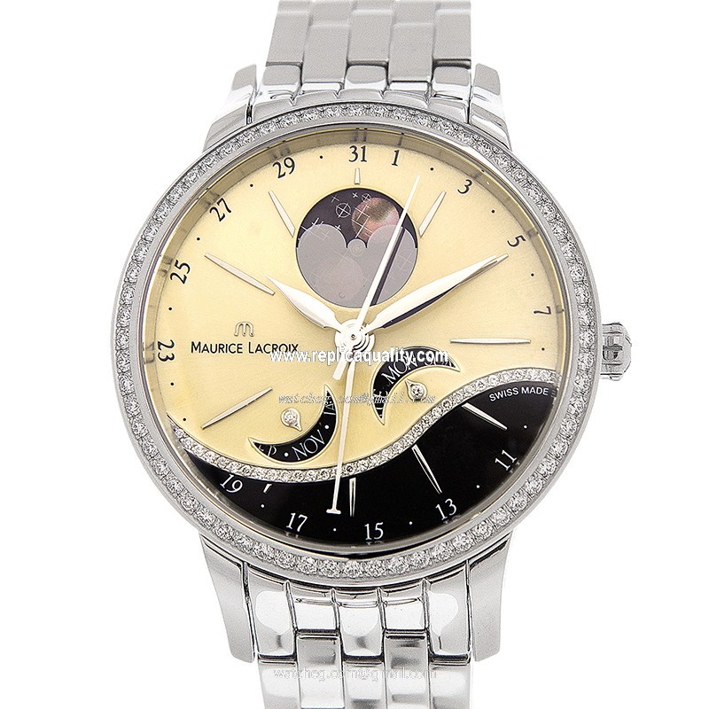 Maurice Lacroix STARSIDE SD6107-SD502-75E Automatic Stainless Steel Gold