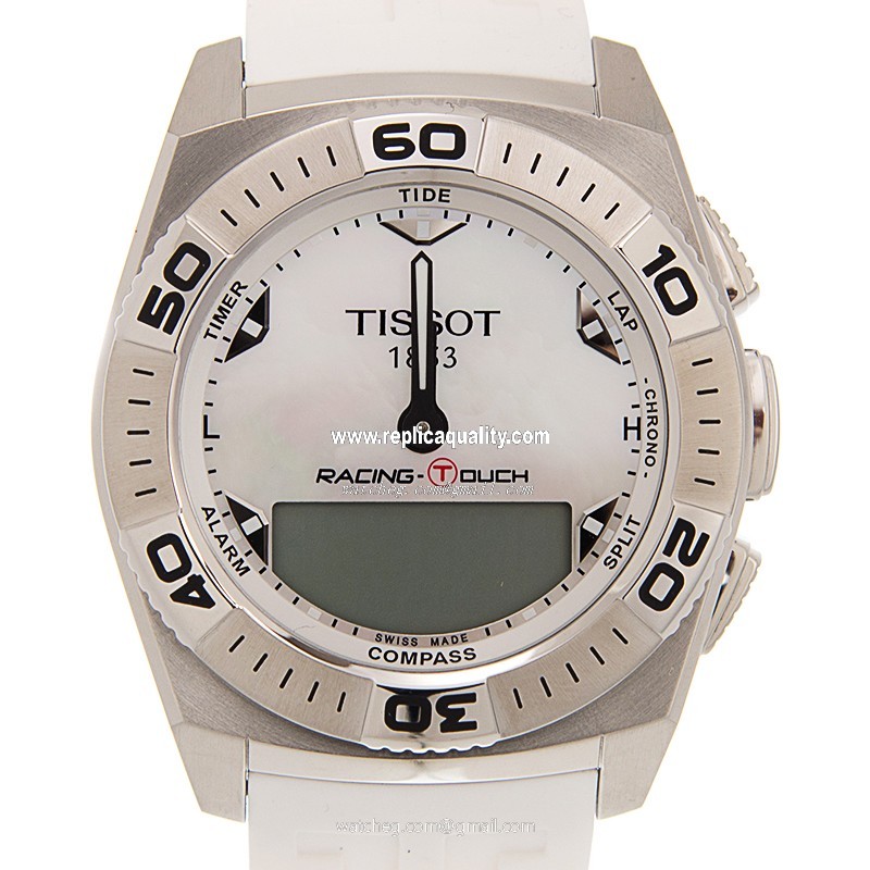 Tissot TOUCH COLLECTION T002.520.17.111.00 Quartz Stainless Steel White