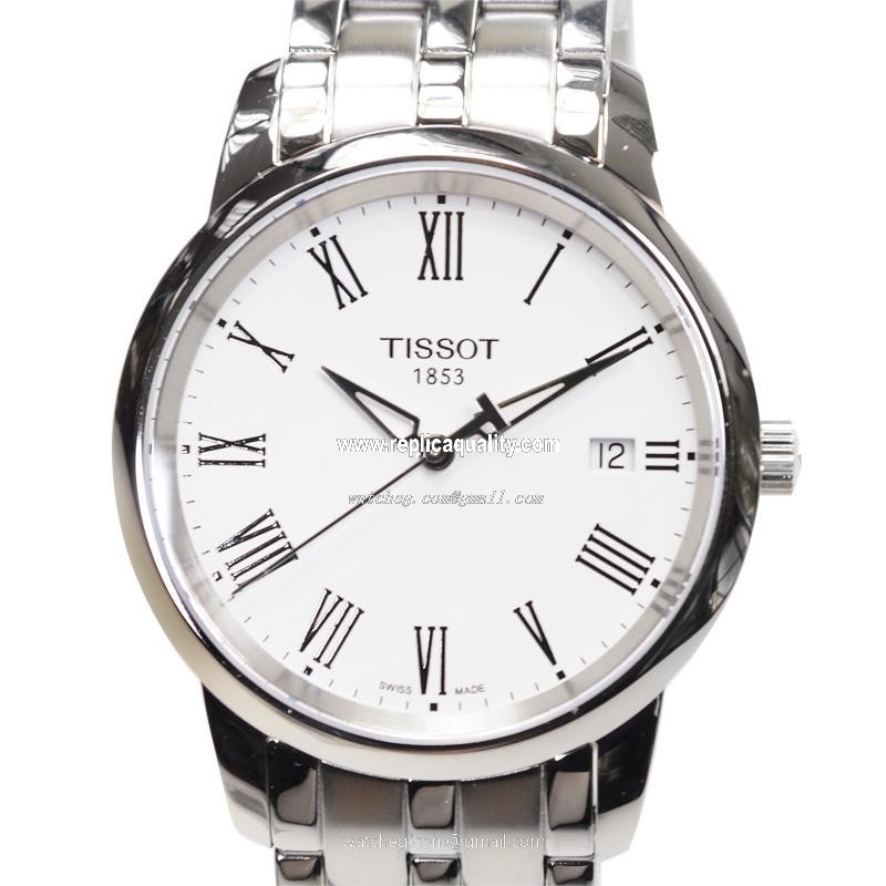 Tissot T-CLASSIC T033.410.11.013.01 Quartz Stainless Steel White