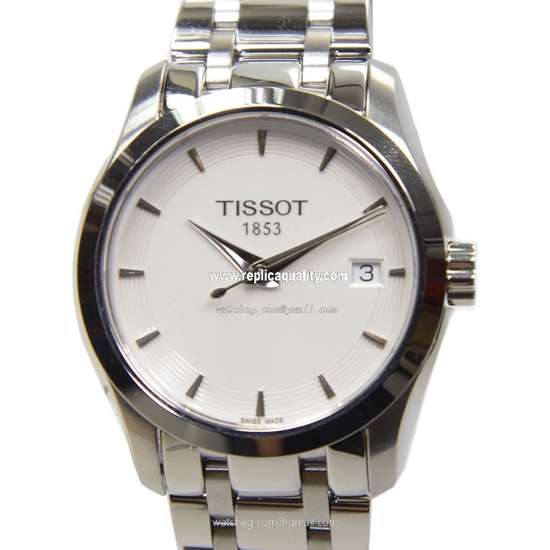 Tissot T-CLASSIC T035.210.11.011.00 Quartz Stainless Steel White