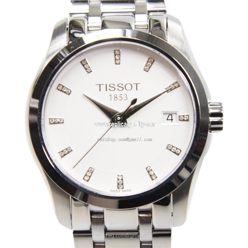 Tissot T-CLASSIC T035.210.11.016.00 Quartz Stainless Steel White