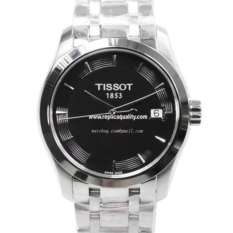 Tissot T-CLASSIC T035.210.11.051.00 Quartz Stainless Steel Black