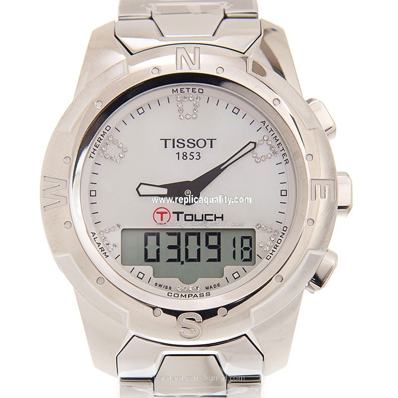 Tissot TOUCH COLLECTION T047.220.44.116.00 Quartz Titanium White