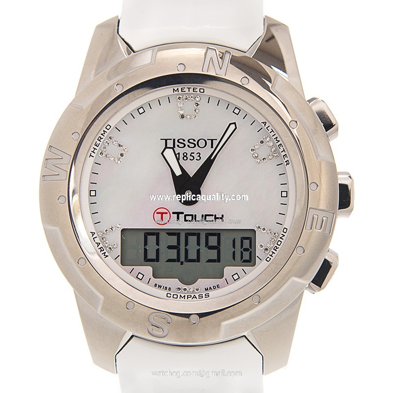 Tissot TOUCH COLLECTION T047.220.46.116.00 Quartz Titanium White