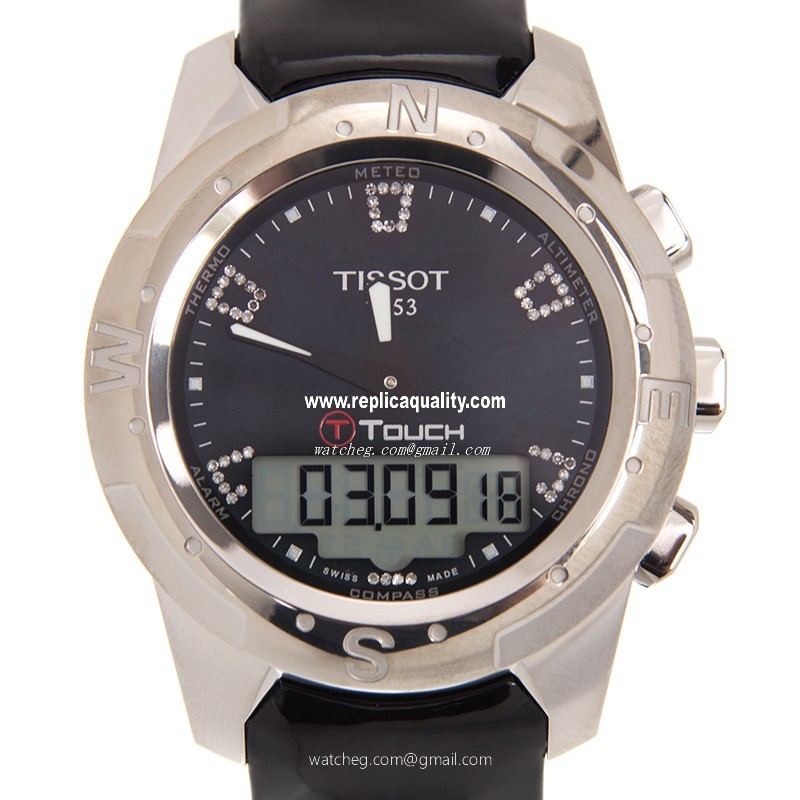 Tissot TOUCH COLLECTION T047.220.46.126.00 Quartz Titanium Blue