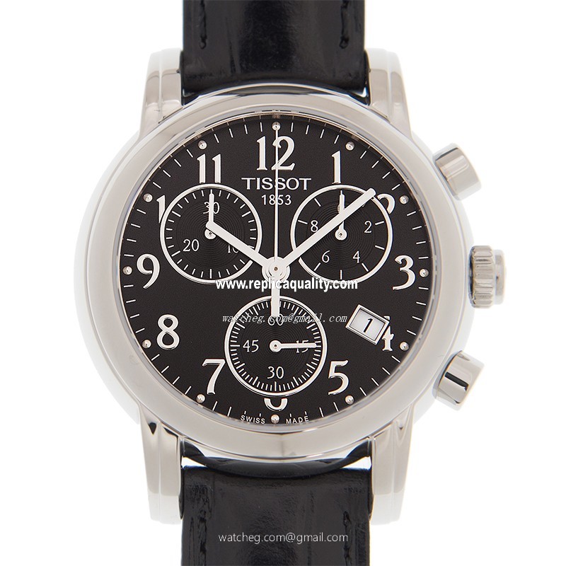 Tissot T-LADY T050.217.16.052.00 Quartz Stainless Steel Black