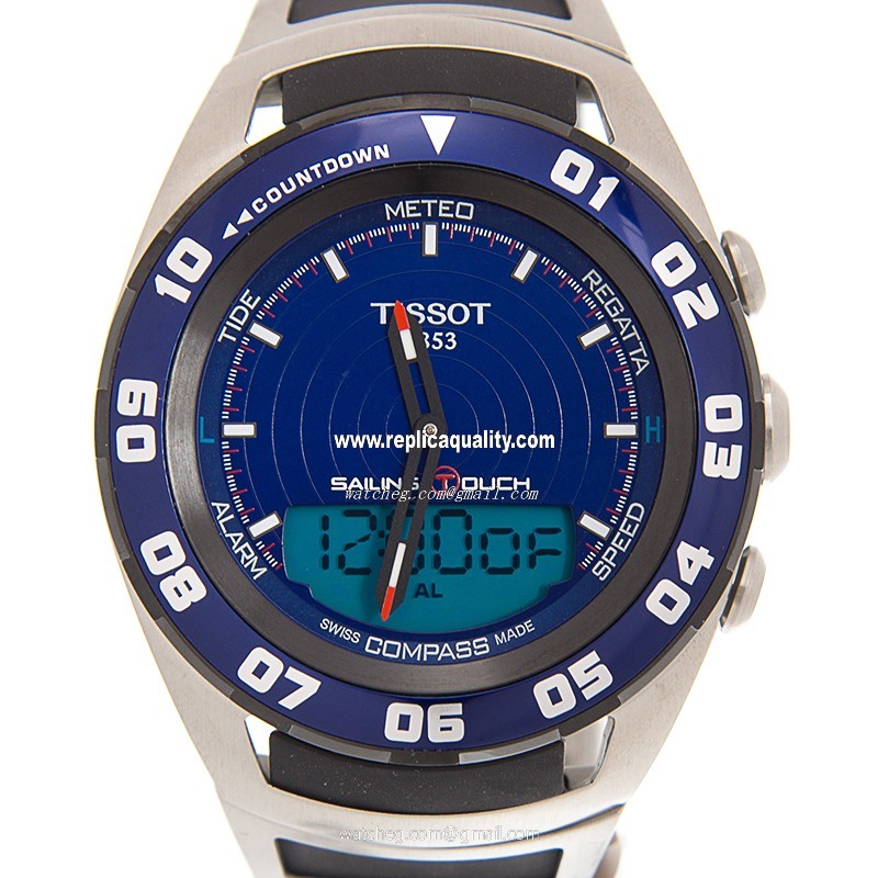 Tissot TOUCH COLLECTION T056.420.21.041.00 Quartz Stainless Steel Blue