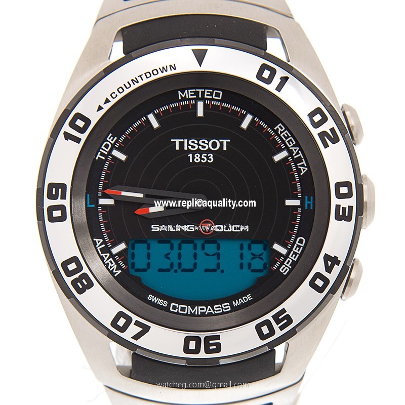Tissot TOUCH COLLECTION T056.420.21.051.00 Quartz Stainless Steel Black