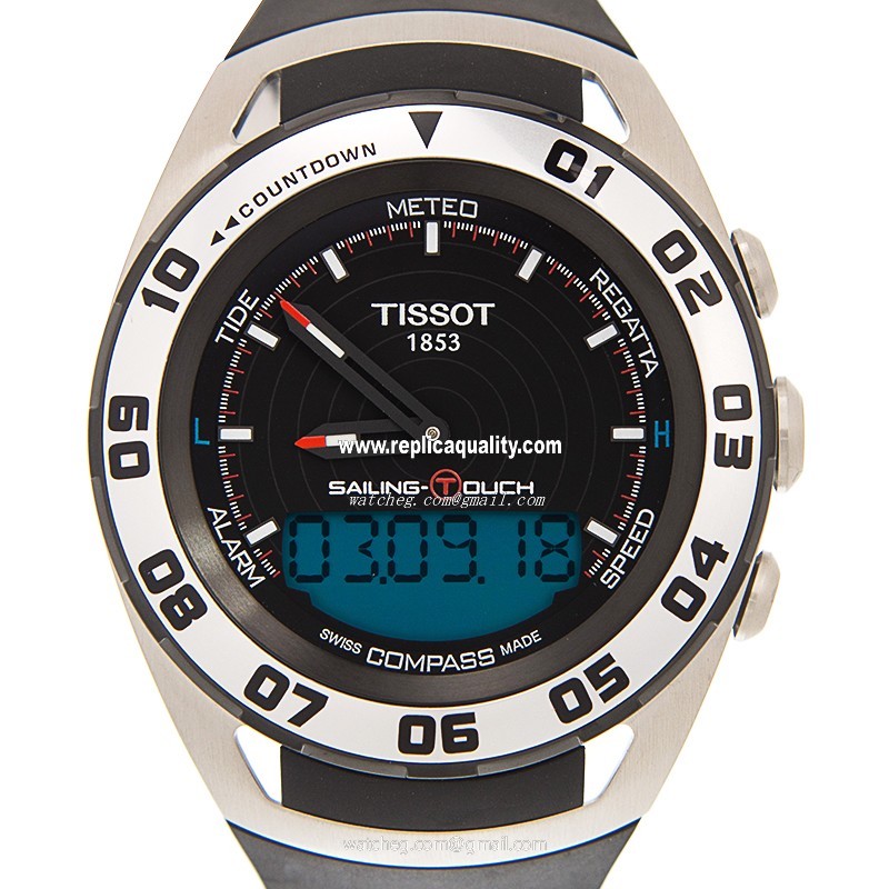 Tissot TOUCH COLLECTION T056.420.27.051.01 Quartz Stainless Steel Black
