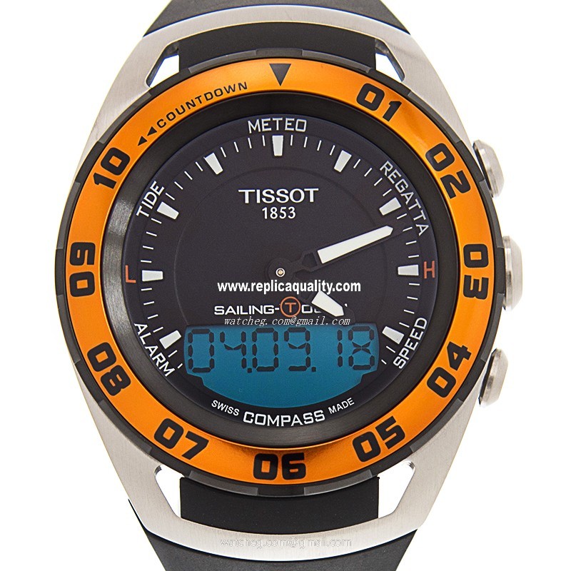 Tissot TOUCH COLLECTION T056.420.27.051.02 Quartz Stainless Steel Black