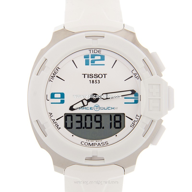 Tissot TOUCH COLLECTION T081.420.17.017.01 Quartz Stainless Steel White