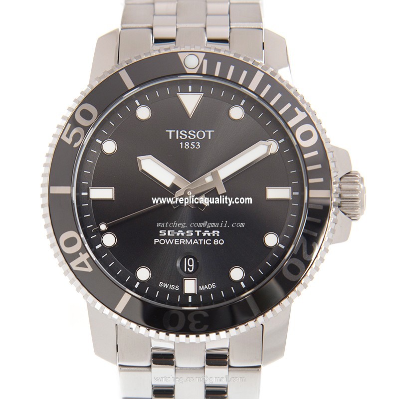 Tissot SEASTAR 1000 T120.407.11.051.00 Automatic Stainless Steel Black