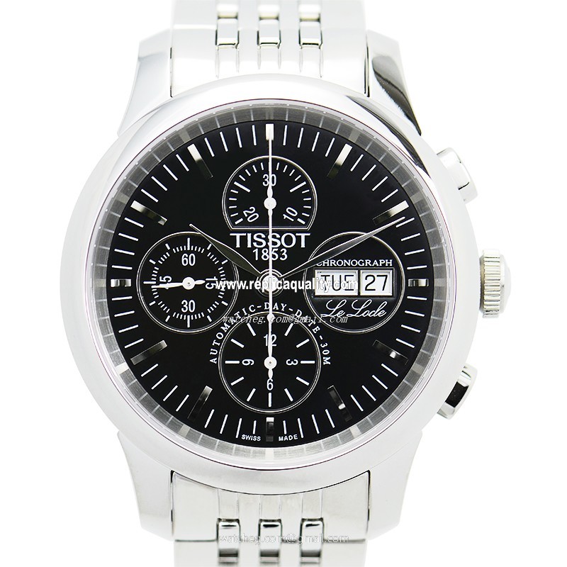 Tissot LE LOCLE SERIES T41.1.387.51 Automatic Stainless Steel Black