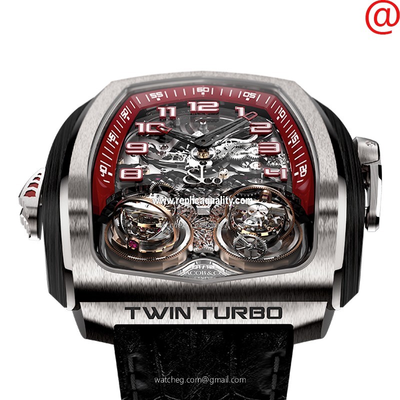 Jacob & Co TWIN TURBO TT100.21.NS.MK.AWA4D Manual Wind Titanium