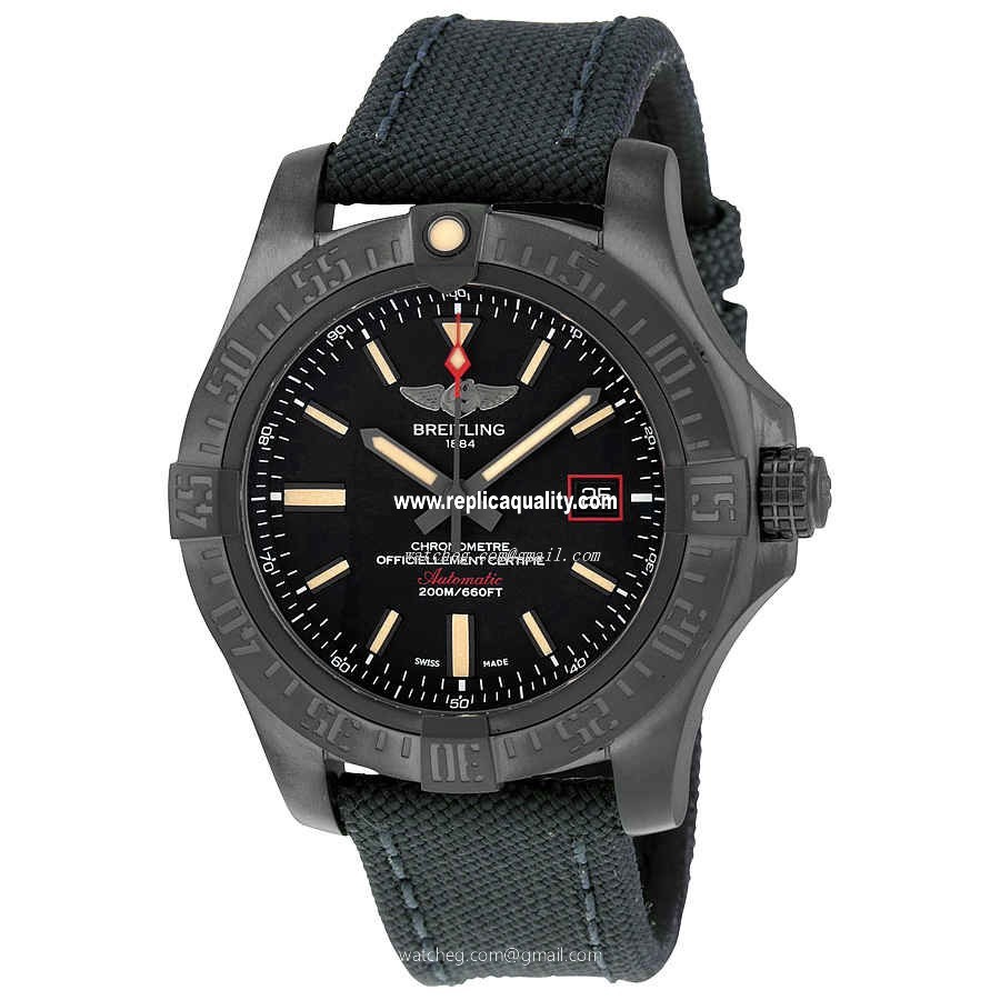 Breitling AVENGER II V1731110-BD74-109W-M20BASA.1 Automatic Titanium Black