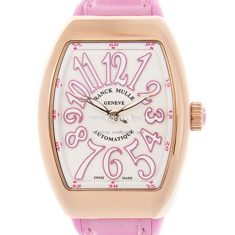 Franck Muller VANGUARD V 29 SC AT FO (5N.RS) Automatic 18kt Rose Gold White