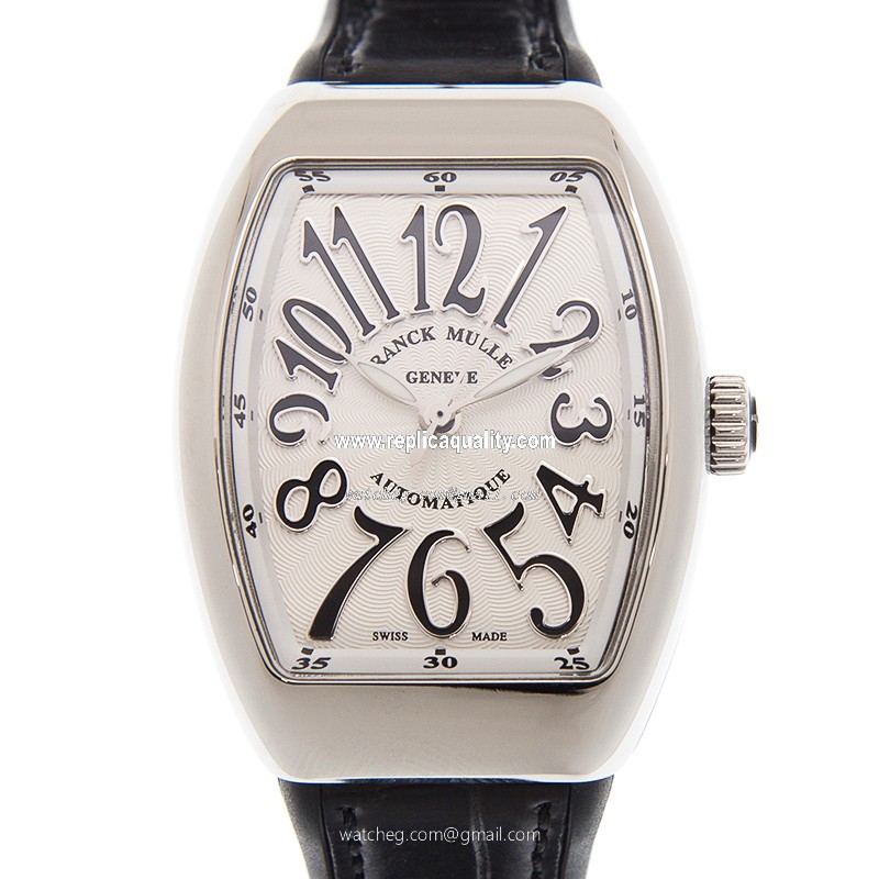 Franck Muller VANGUARD V29 SC AT FO (AC.NR) Automatic Stainless Steel Silvery & White