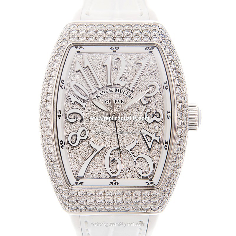 Franck Muller VANGUARD V 29 SC AT FO D CD (AC.BL) Automatic  Silver