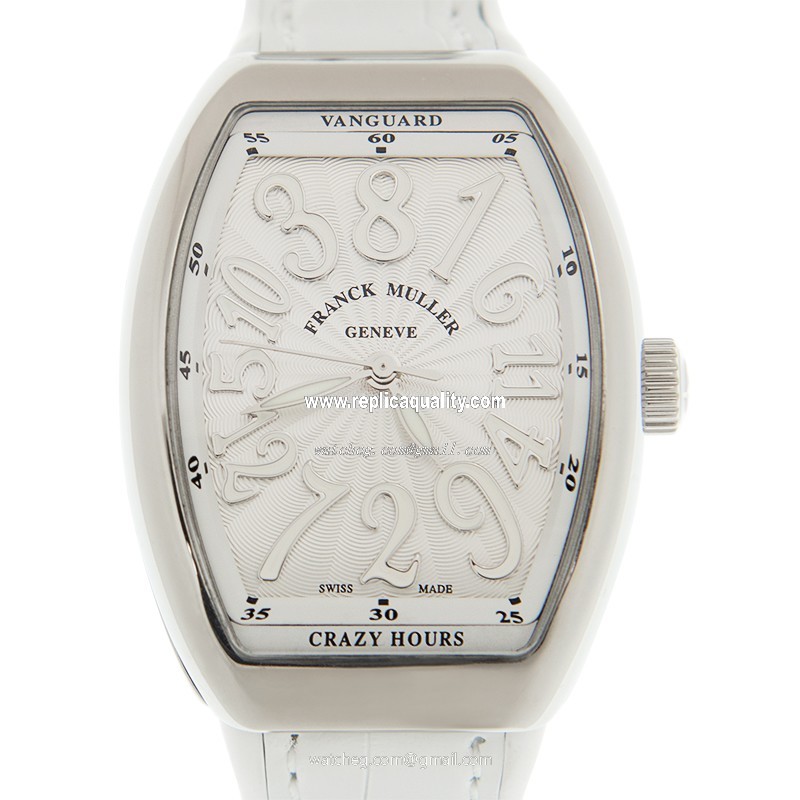 Franck Muller CRAZY HOURS V 32 CH (AC.BC) Automatic Stainless Steel White