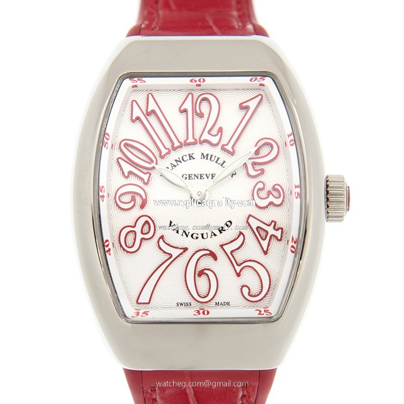 Franck Muller VANGUARD V 32 QZ (AC.RG) - WHITE  Quartz Stainless Steel White