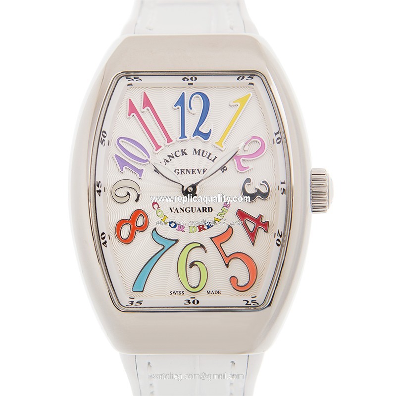 Franck Muller VANGUARD V 32 QZ COL DRM (AC.BC) Quartz Stainless Steel White