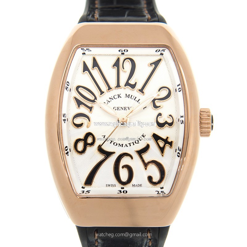 Franck Muller VANGUARD V 32 SC AT FO (5N.NR) Automatic 18kt Rose Gold White