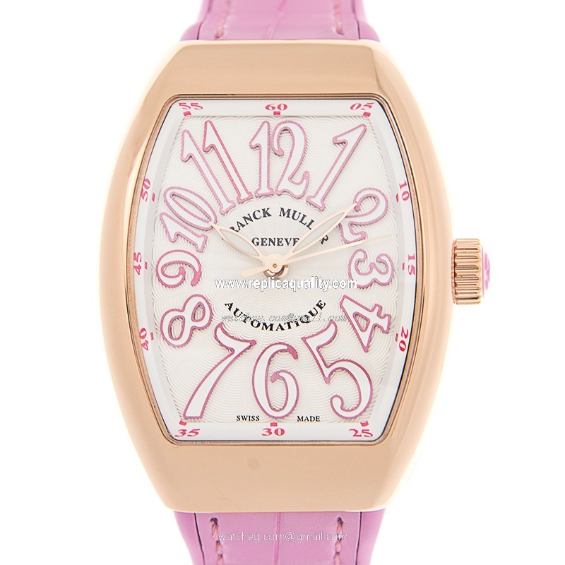 Franck Muller VANGUARD V 32 SC AT FO (5N.RS) Automatic 18kt Rose Gold White
