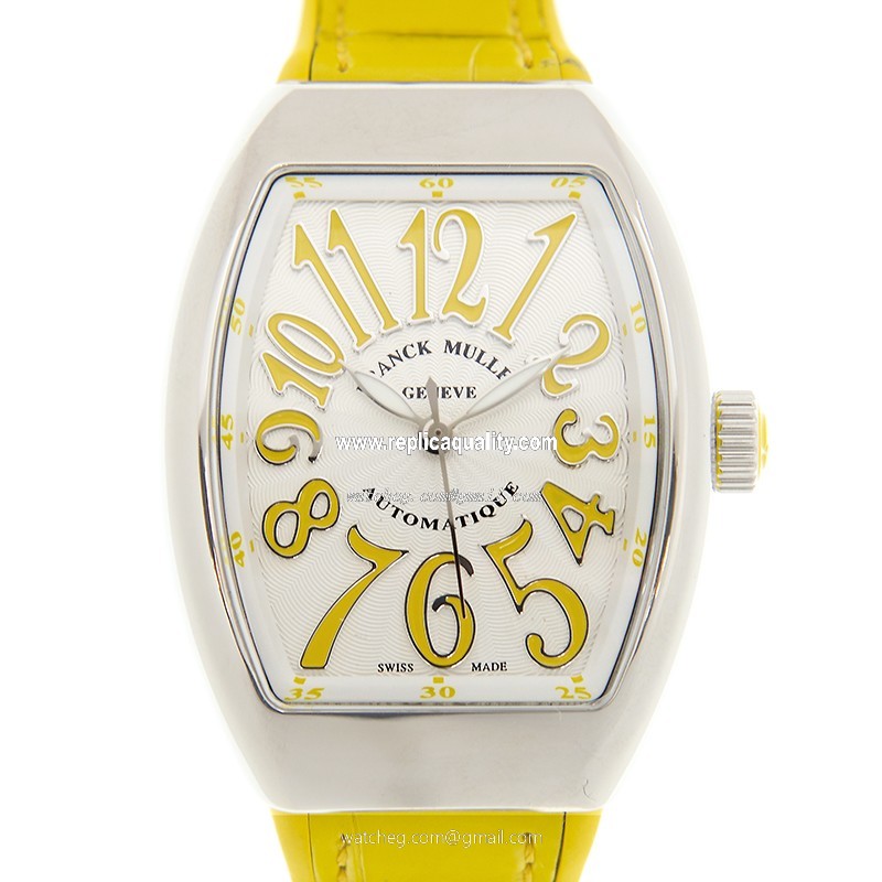 Franck Muller VANGUARD V 32 SC AT FO (AC.JA) Automatic Stainless Steel White
