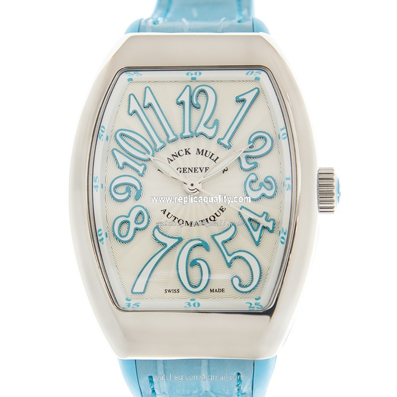 Franck Muller VANGUARD V 35 SC AT FO (AC.BC) Automatic Stainless Steel White