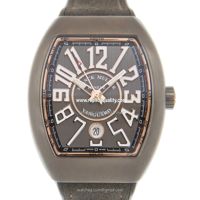 Franck Muller VANGUARD V 41 SC DT (TT.BR.5N) Automatic Stainless Steel Gray