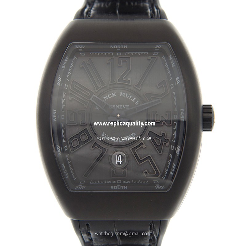 Franck Muller VANGUARD V 41 SC DT TT NR BR (NR) Automatic Stainless Steel Black
